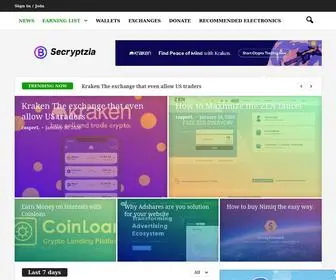 Secryptzia.xyz(The home of crypto) Screenshot