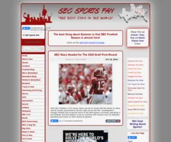 Secsportsfan.com(SEC Sports Fans are the Best) Screenshot