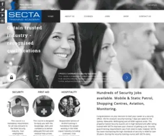 Secta.com.au(Secta Training Academy Sydney) Screenshot