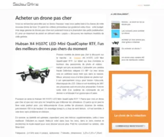 Secteur-Drone.com(Acheter un drone pas cher) Screenshot