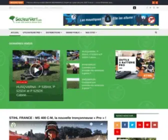 Secteurvert.com(Accueil) Screenshot