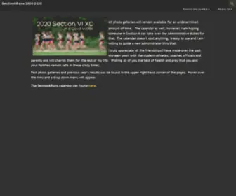 Section6Runs.com(Section6Runs) Screenshot