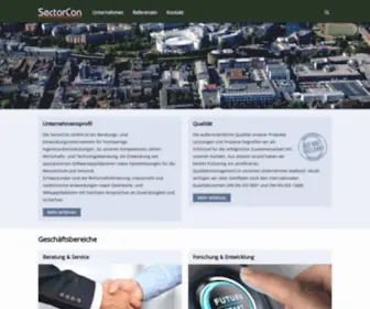 Sectorcon.de(SectorCon GmbH) Screenshot