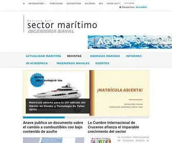 Sectormaritimo.es(Revista Ingeniería Naval) Screenshot