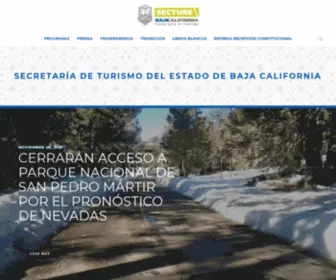 Secturebc.org(Secretaría de Turismo) Screenshot