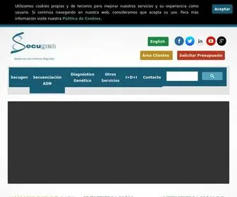 Secugen.es(Secuenciación ADN y Diagnóstico Genético) Screenshot