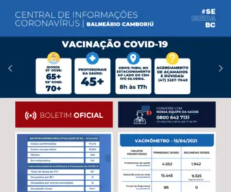 SecuidABC.com.br(Central de informações Coronavírus) Screenshot