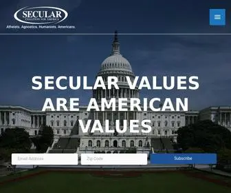 Secular.org(Secular Coalition for America) Screenshot