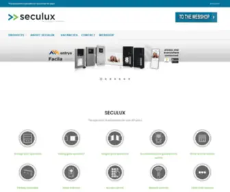 Seculux.be(Dé specialist in automatisering) Screenshot