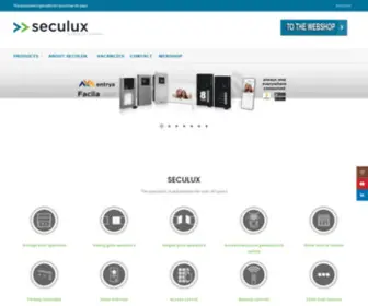 Seculux.com(Dé specialist in automatisering) Screenshot