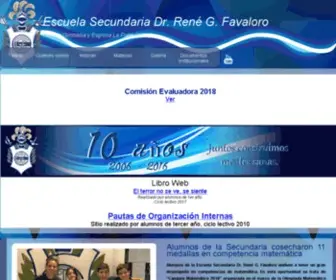 Secundariafavaloro.com.ar(Secundaria Dr) Screenshot