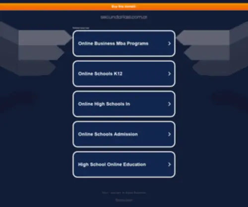 Secundariasi.com.ar(Secundariasi) Screenshot