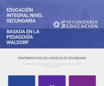 Secundariawaldorfguadalajara.com(WS Educación Secundaria) Screenshot