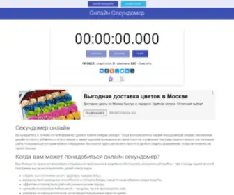 Secundomer.net(Секундомер Онлайн) Screenshot