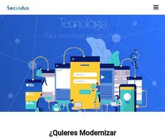 Secundus.com.mx(Soluciones en Tecnología) Screenshot