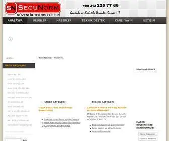 Secunorm.com(GÜVENLİK) Screenshot