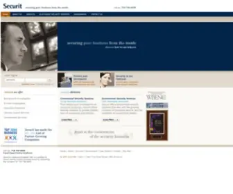 Secur-IT.com(Securing Your Business From The Inside) Screenshot