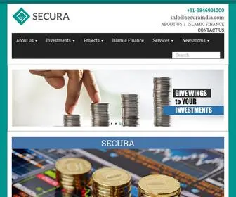 Securaindia.com(Secura Investment Management (India) Pvt Ltd) Screenshot