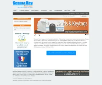 SecurakeyStore.com(Secura Key Access Control Systems) Screenshot