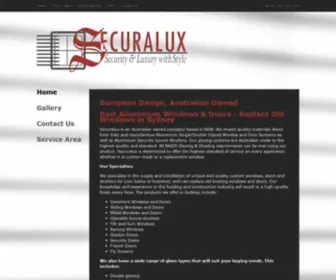 Securalux.com.au(Buy Custom Made Aluminium Windows & Doors Sydney) Screenshot