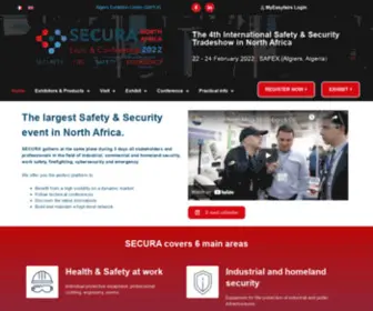 Securanorthafrica.com(Secura 2022) Screenshot