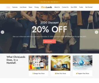 Secure-Chrislands.com(ChrisLands) Screenshot