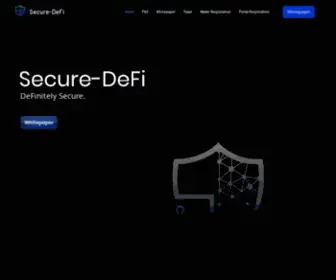 Secure-Defi.com(Crypto Security) Screenshot