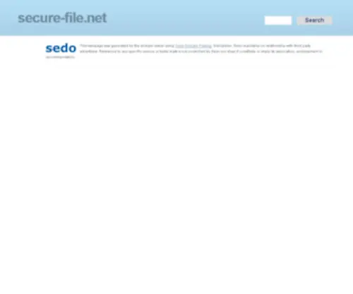 Secure-File.net(晋中镭诮物联网科技有限公司) Screenshot