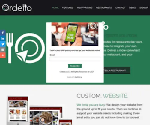 Secure-Ordello.com(Ecommerce bookstore solutions) Screenshot