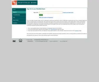 Secure-Westfieldbank.com(Sign-on) Screenshot