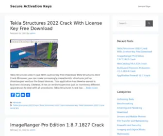 Secureactivationkeys.com(Secure Cracked Softwares For all premium Versions) Screenshot