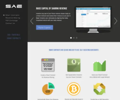 Secureae.com(Secure Asset Exchange) Screenshot