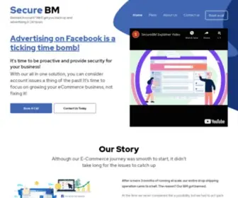 Securebm.com(We'll get you back up and advertising in 24 hours) Screenshot