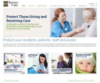 Securecare.com(Secure Care Products) Screenshot