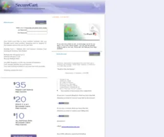 Securecart.com(Multiple Site Shopping Cart) Screenshot