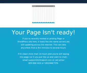 Securechkout.net(Your Page Isn’t Ready) Screenshot