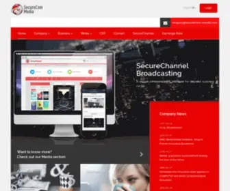 Securecom-Media.com(Securecom Media Limited) Screenshot