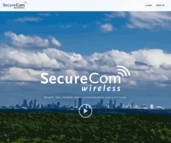 Securecomwireless.com(SecureCom Wireless) Screenshot
