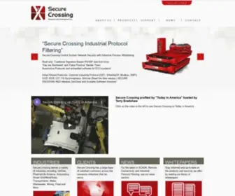 Securecrossing.com(Secure Crossing Research and Development Inc) Screenshot