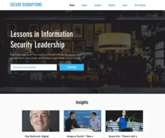 Securedisruptions.com(Securedisruptions) Screenshot