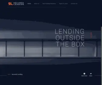 Securedlending.com.au(Secured Lending) Screenshot