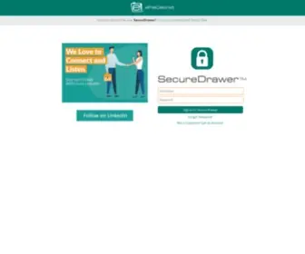 Securedrawer.com(Document Management Software) Screenshot