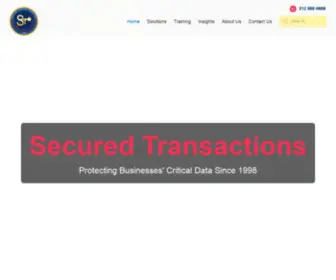 Securedtransactions.com(Secured Transactions) Screenshot