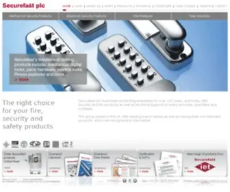 Securefast.co.uk(Fire, Security and Safety Products) Screenshot