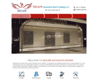 Securegulf.net(Secure Automatic Doors Trading L.L.C) Screenshot