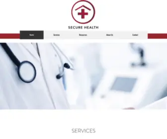 Securehealthmt.com(Secure Health) Screenshot