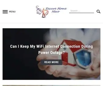 Securehomehero.com(Be a Hero) Screenshot