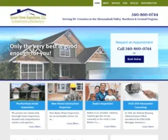 Securehomeinsp.com(Secure Home Inspections) Screenshot