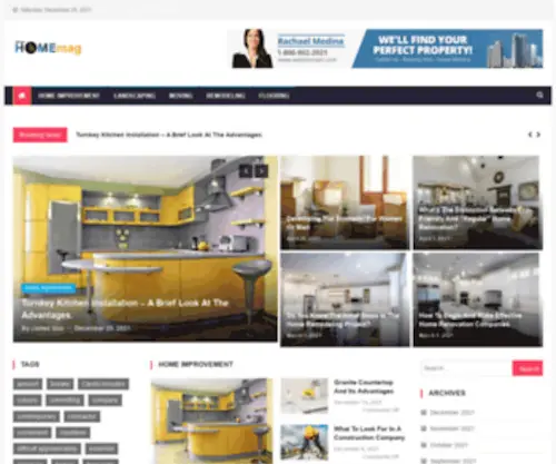 Securehomemag.com(Home Improvement Blog) Screenshot