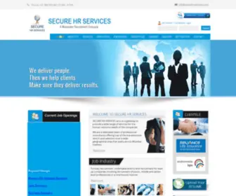 Securehrservices.com(SECURE HR SERVICES) Screenshot